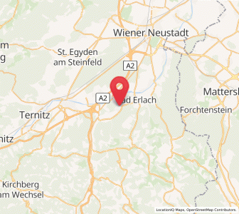 Map of Pitten, Lower Austria
