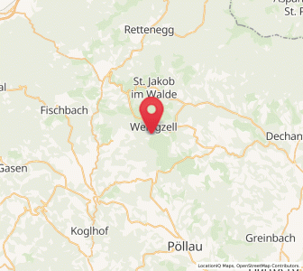 Map of Pittermann, Styria