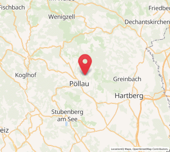 Map of Pöllauberg, Styria