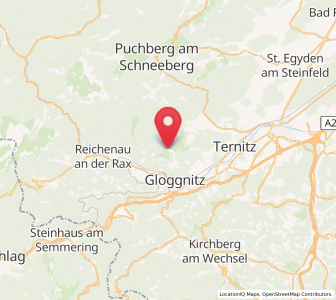Map of Prigglitz, Lower Austria