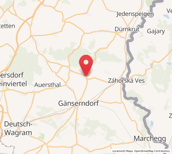Map of Prottes, Lower Austria