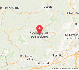 Map of Puchberg am Schneeberg, Lower Austria