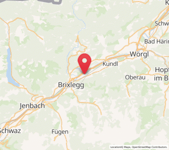 Map of Radfeld, Tyrol