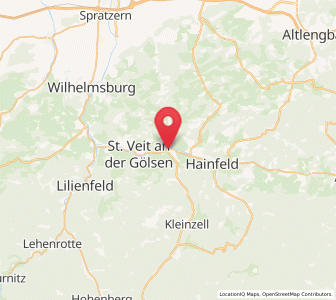 Map of Rainfeld, Lower Austria