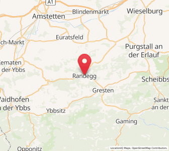 Map of Randegg, Lower Austria