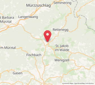 Map of Ratten, Styria
