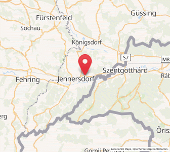 Map of Rax, Burgenland