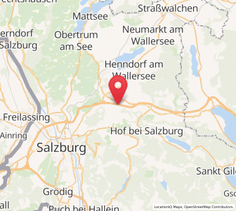 Map of Reitberg, Salzburg