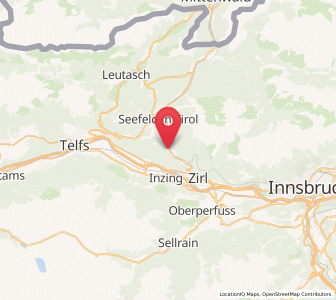 Map of Reith bei Seefeld, Tyrol