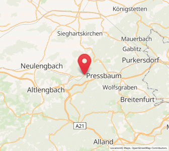 Map of Rekawinkel, Lower Austria