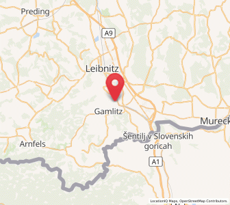 Map of Retznei, Styria
