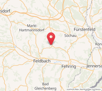 Map of Riegersburg Stmk., Styria