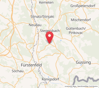 Map of Rohr im Burgenland, Burgenland