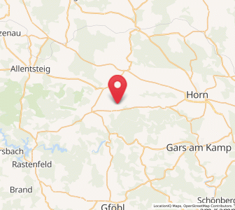Map of Röhrenbach, Lower Austria