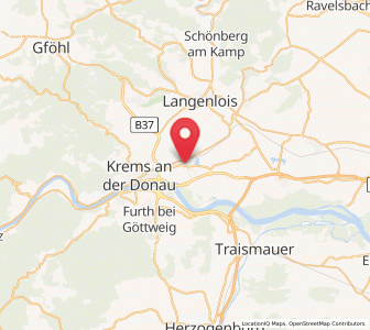Map of Rohrendorf bei Krems, Lower Austria