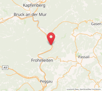 Map of Röthelstein, Styria