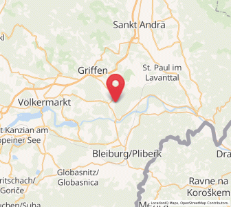 Map of Ruden, Carinthia