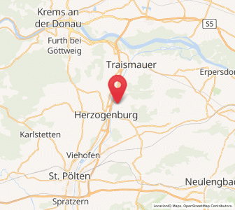 Map of Sankt Andrä, Lower Austria