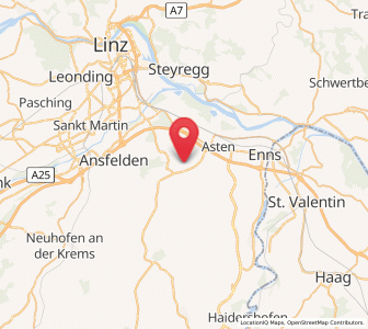 Map of Sankt Florian, Upper Austria