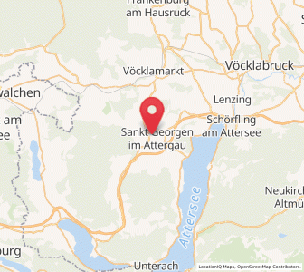 Map of St. Georgen im Attergau, Upper Austria