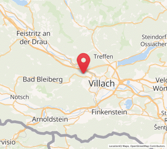 Map of Sankt Georgen, Carinthia
