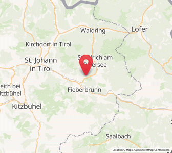 Map of St. Jakob in Haus, Tyrol