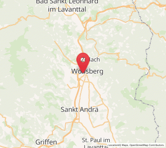 Map of Sankt Jakob, Carinthia