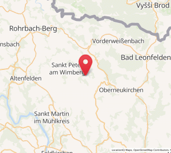 Map of Sankt Johann am Wimberg, Upper Austria
