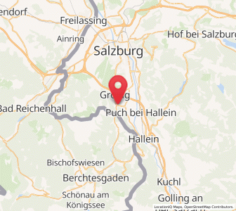 Map of St. Leonhard, Salzburg
