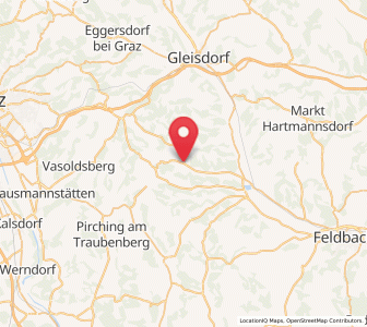 Map of Sankt Marein bei Graz-Markt, Styria
