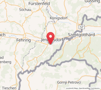 Map of St. Martin an der Raab, Burgenland