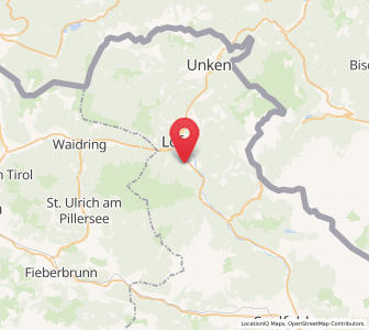 Map of St. Martin b. Lofer, Salzburg