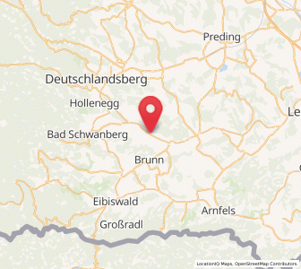 Map of Sankt Martin im Sulmtal, Styria