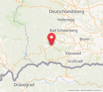 Map of Sankt Oswald ob Eibiswald, Styria
