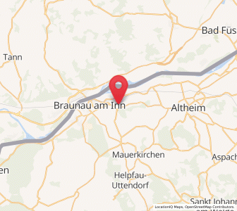 Map of Sankt Peter am Hart, Upper Austria