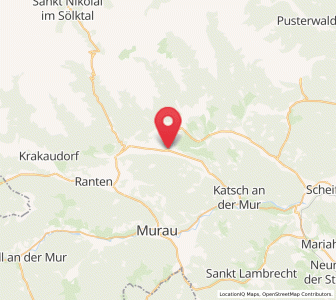 Map of St. Peter am Kammersberg, Styria