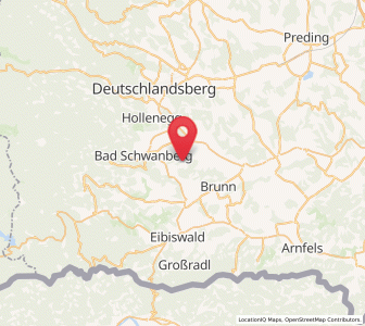 Map of Sankt Peter im Sulmtal, Styria