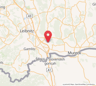 Map of Sankt Veit am Vogau, Styria