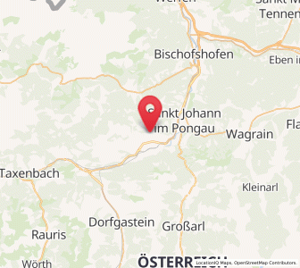 Map of St. Veit im Pongau, Salzburg