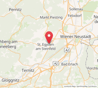 Map of Saubersdorf, Lower Austria
