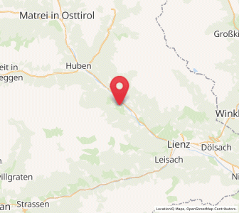 Map of Schlaiten, Tyrol