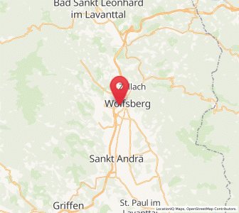 Map of Schleifen, Carinthia
