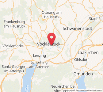 Map of Schöndorf, Upper Austria