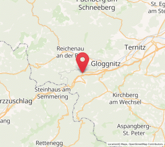 Map of Schottwien, Lower Austria