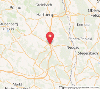 Map of Sebersdorf, Styria