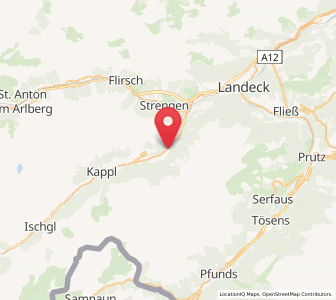 Map of See im Paznauntal, Tyrol