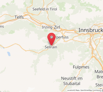 Map of Sellrain, Tyrol