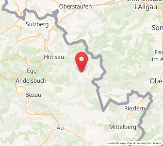 Map of Sibratsgfäll, Vorarlberg