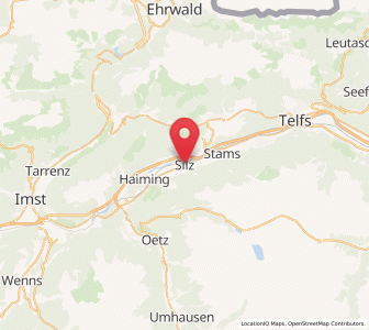 Map of Silz, Tyrol