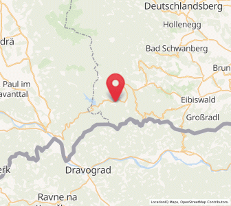 Map of Soboth, Styria